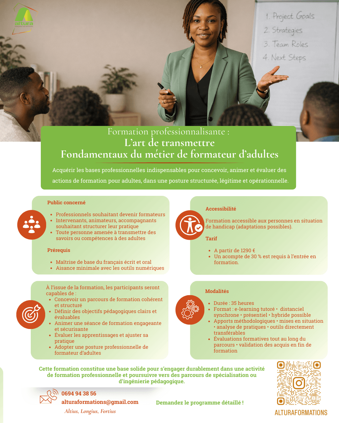 Formation L'art de transmettre