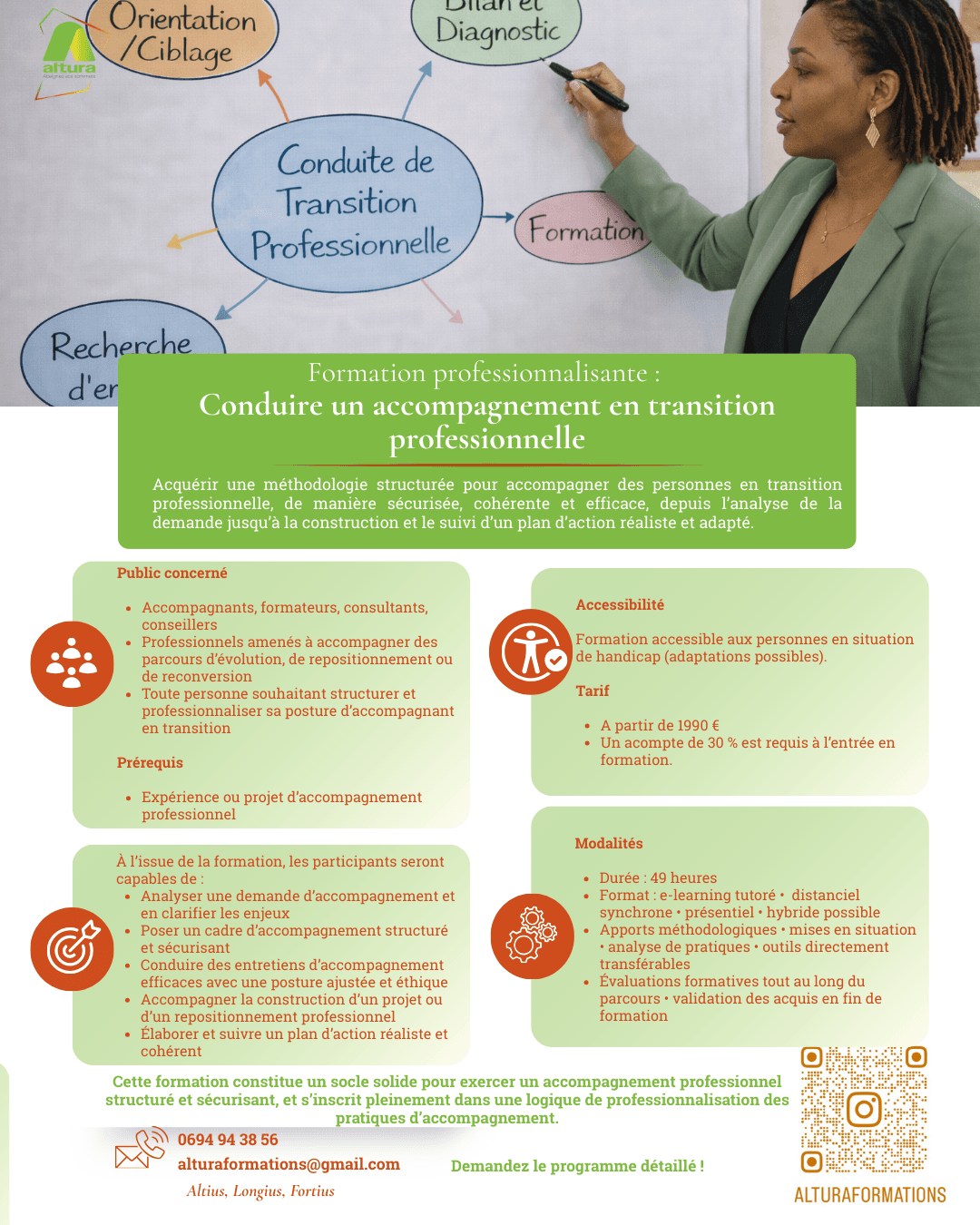 Formation Conduire un accompagnement en transition